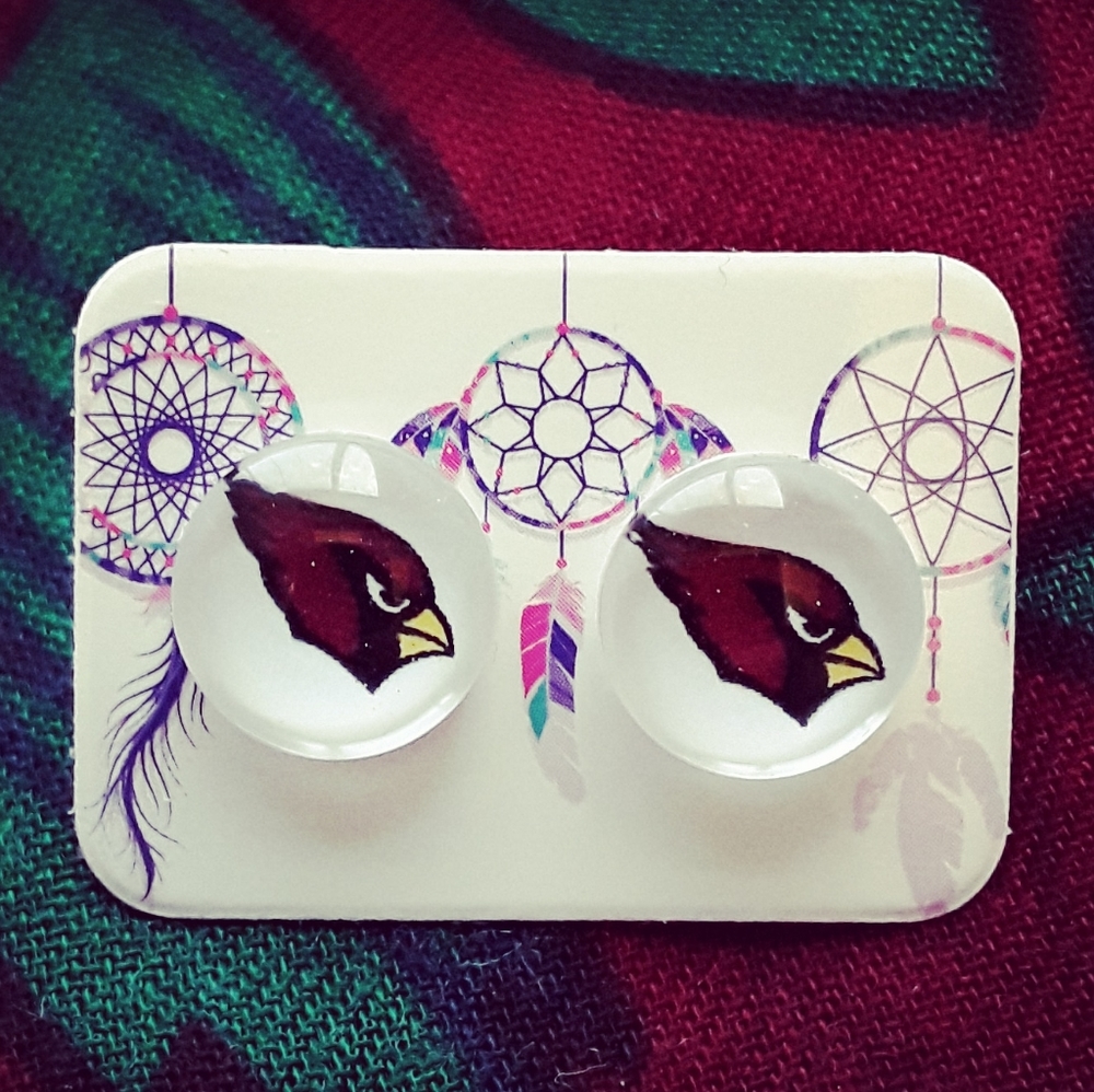 Arizona Cardinals Stud Earrings